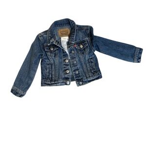 Levi's Blue Denim Jacket EUC 3T